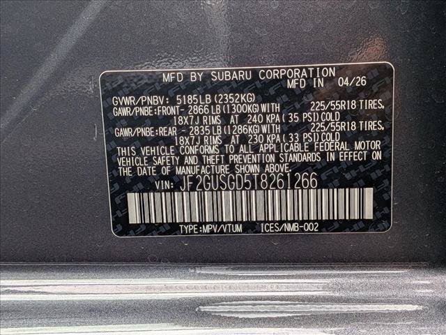 Used 2026 Subaru Crosstrek 2.5i Sport w/ Crosstrek Mirror Package AWD/4WD image 19