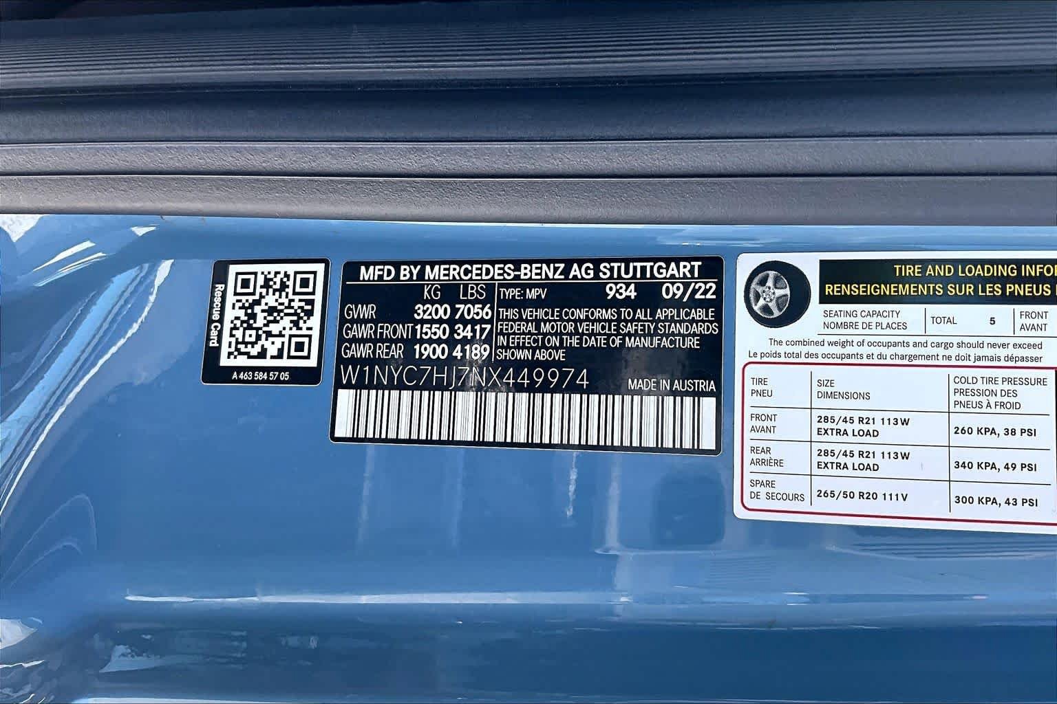 Used 2022 Mercedes-Benz G 63 AMG 4MATIC image 32