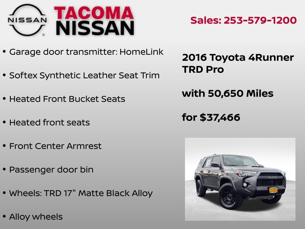 Used 2016 Toyota 4Runner TRD Pro image 30