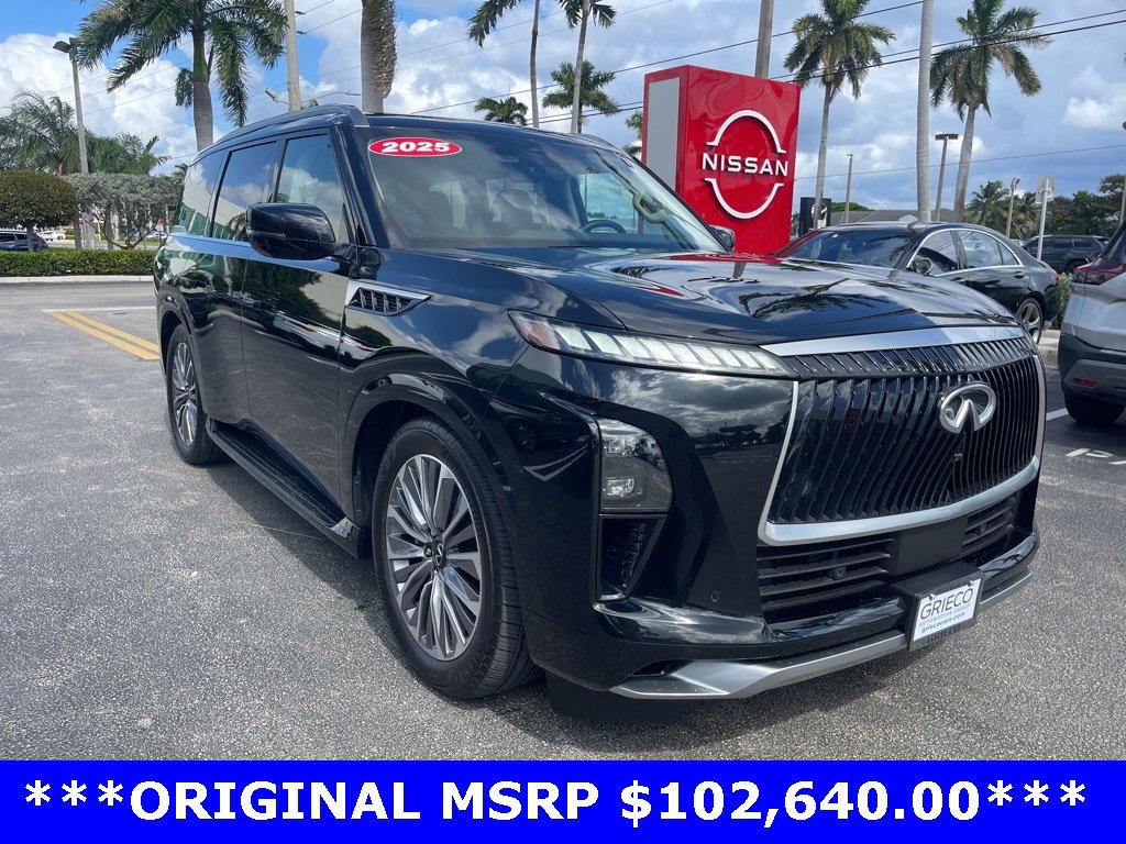 Used 2025 INFINITI QX80 Sensory