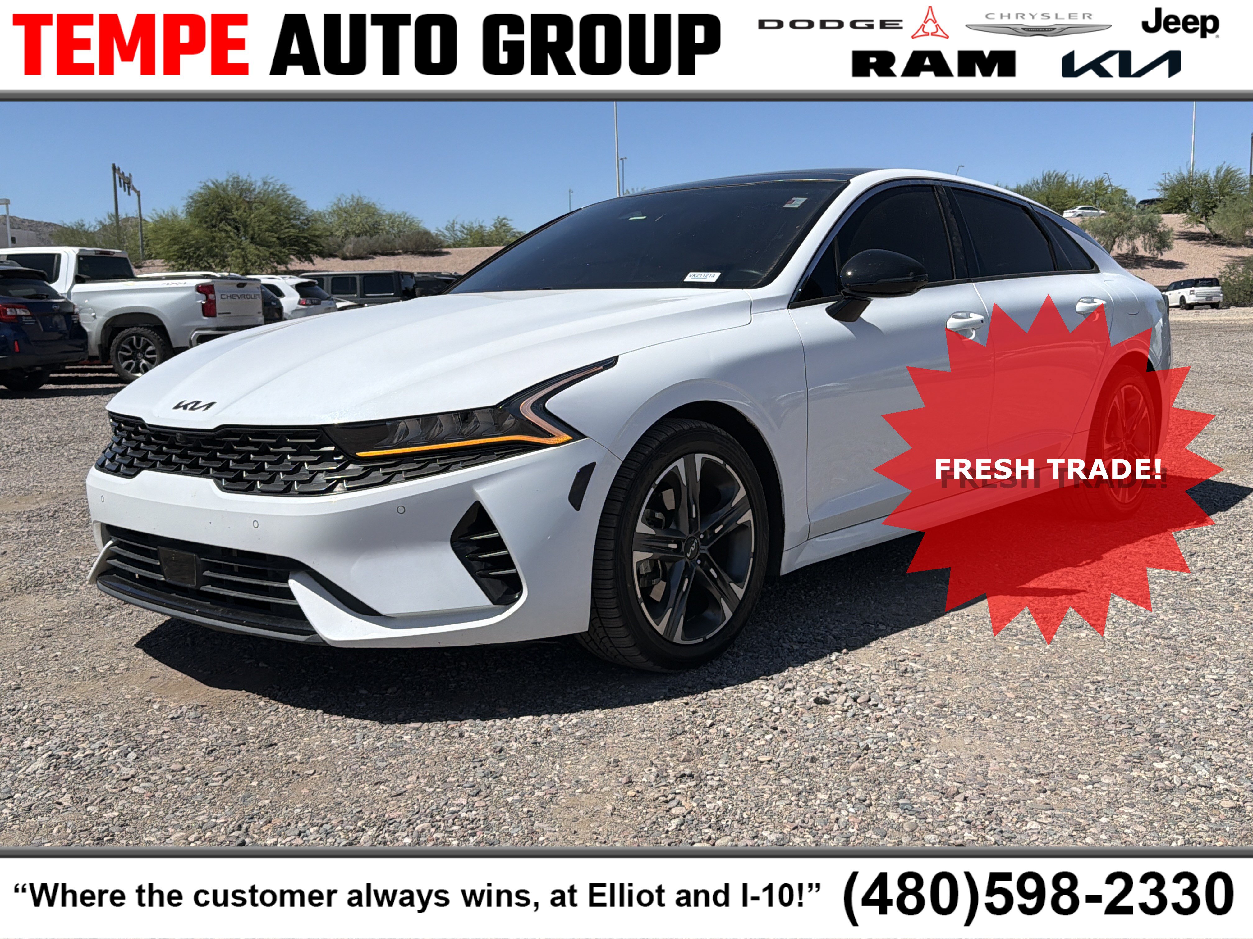 Used 2022 Kia K5 EX w/ EX Premium Package FWD image 1