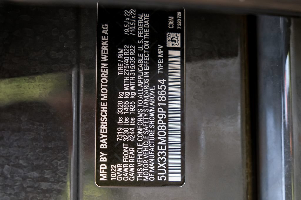 Used 2023 BMW X7 M60i w/ Executive Package AWD/4WD image 73