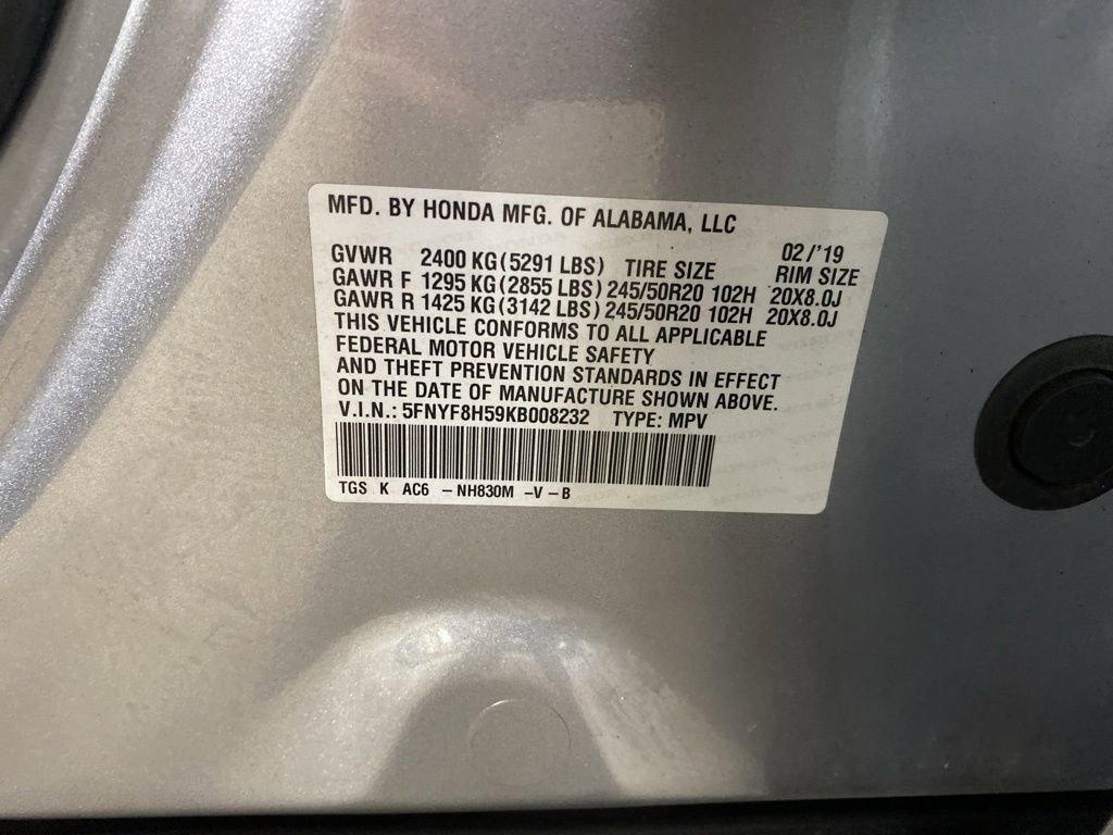 Certified 2019 Honda Passport EX-L image 18