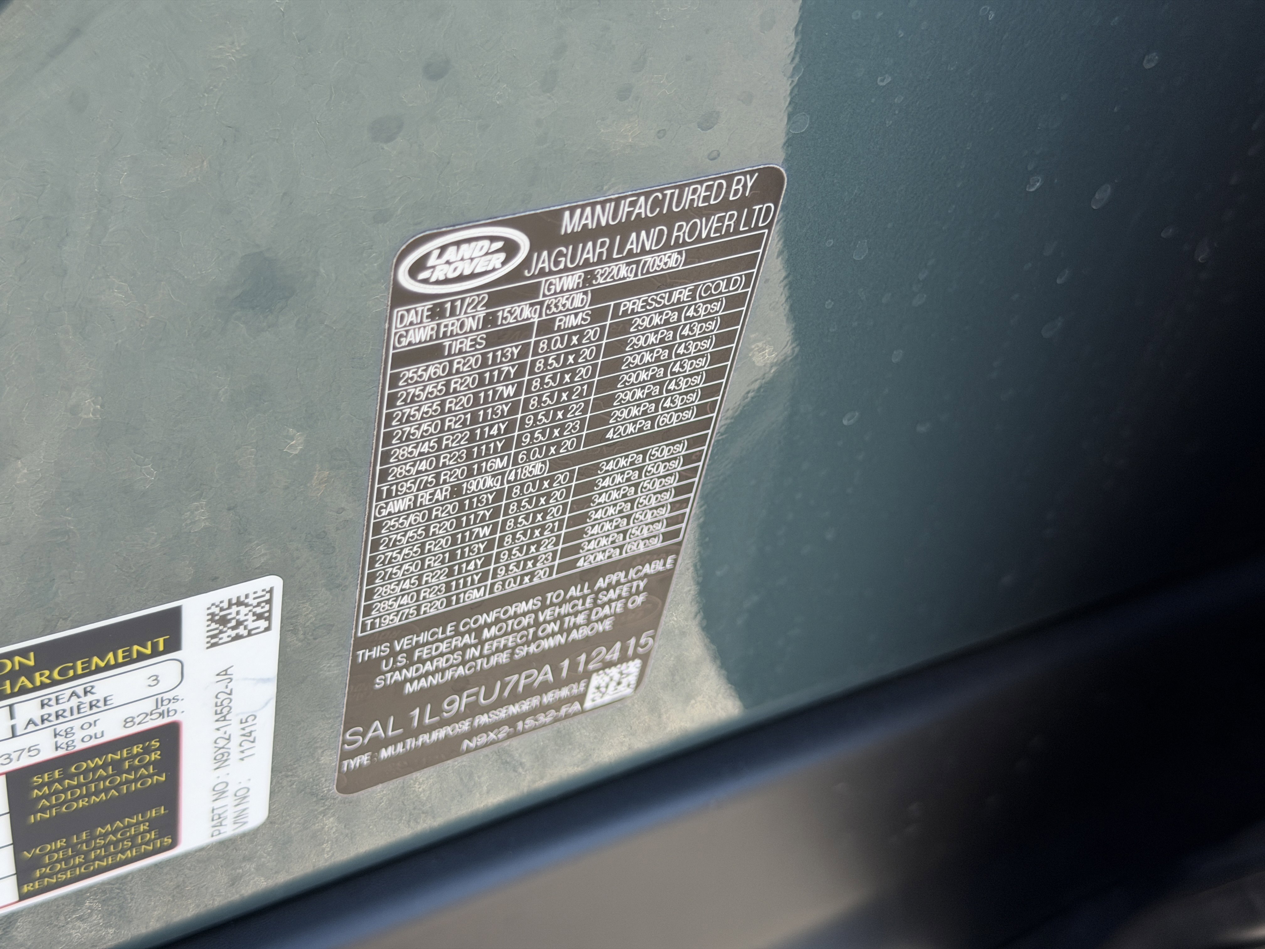 Used 2023 Land Rover Range Rover Sport SE Dynamic image 35