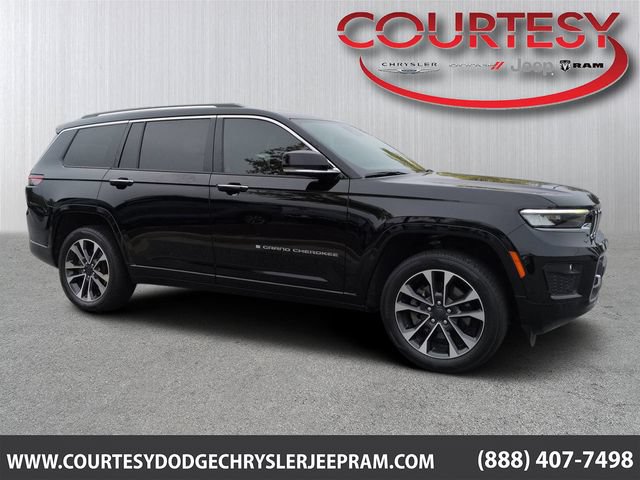 Used 2023 Jeep Grand Cherokee L Overland w/ Rear Seat Video Group I RWD image 1