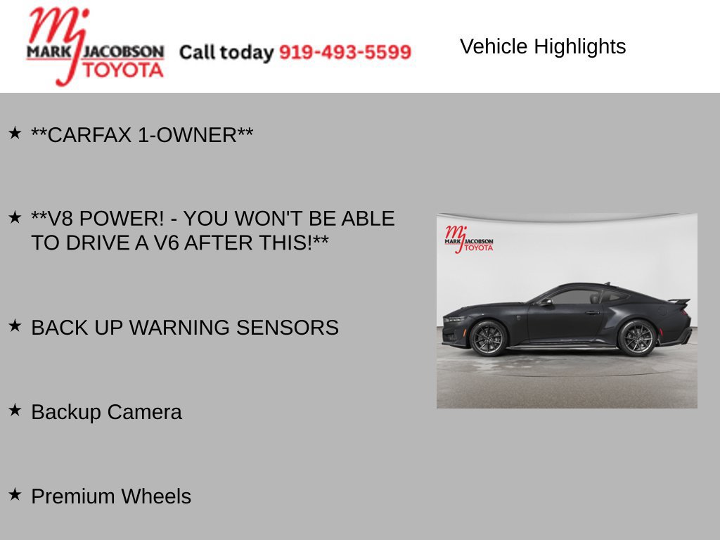 Used 2026 Ford Mustang Dark Horse RWD image 6