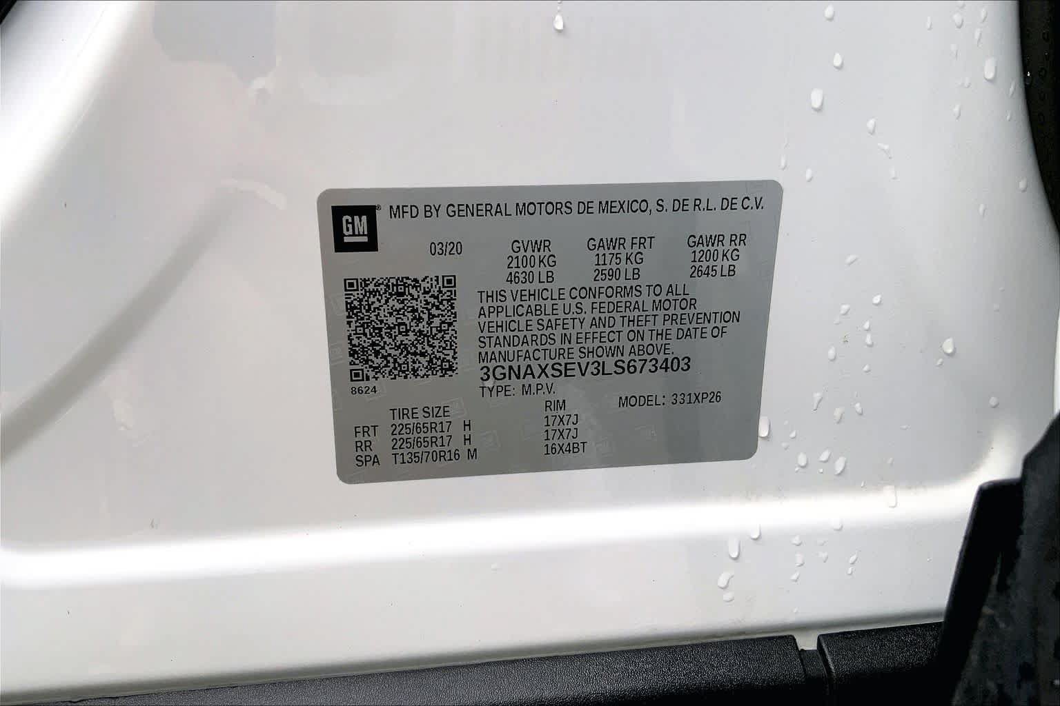 Used 2020 Chevrolet Equinox LS AWD/4WD image 34