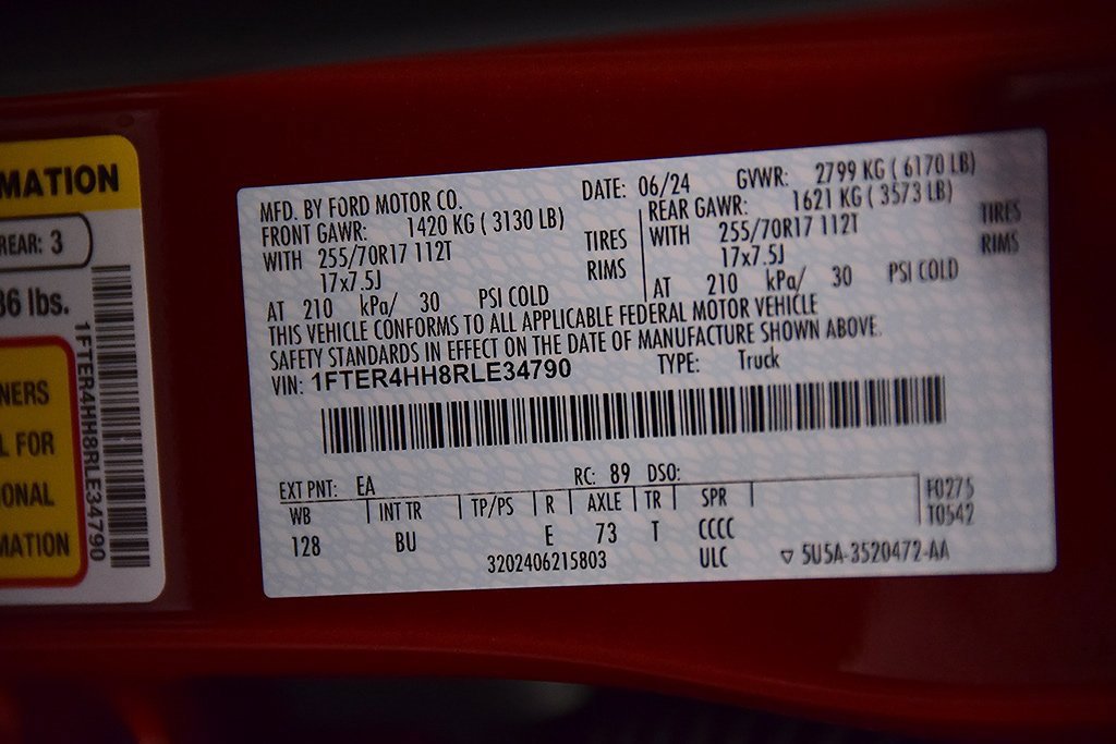 Used 2024 Ford Ranger XLT w/ Technology Package image 16