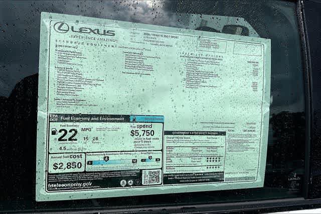New 2026 Lexus IS 350 F Sport w/ Technology Package AWD/4WD image 14