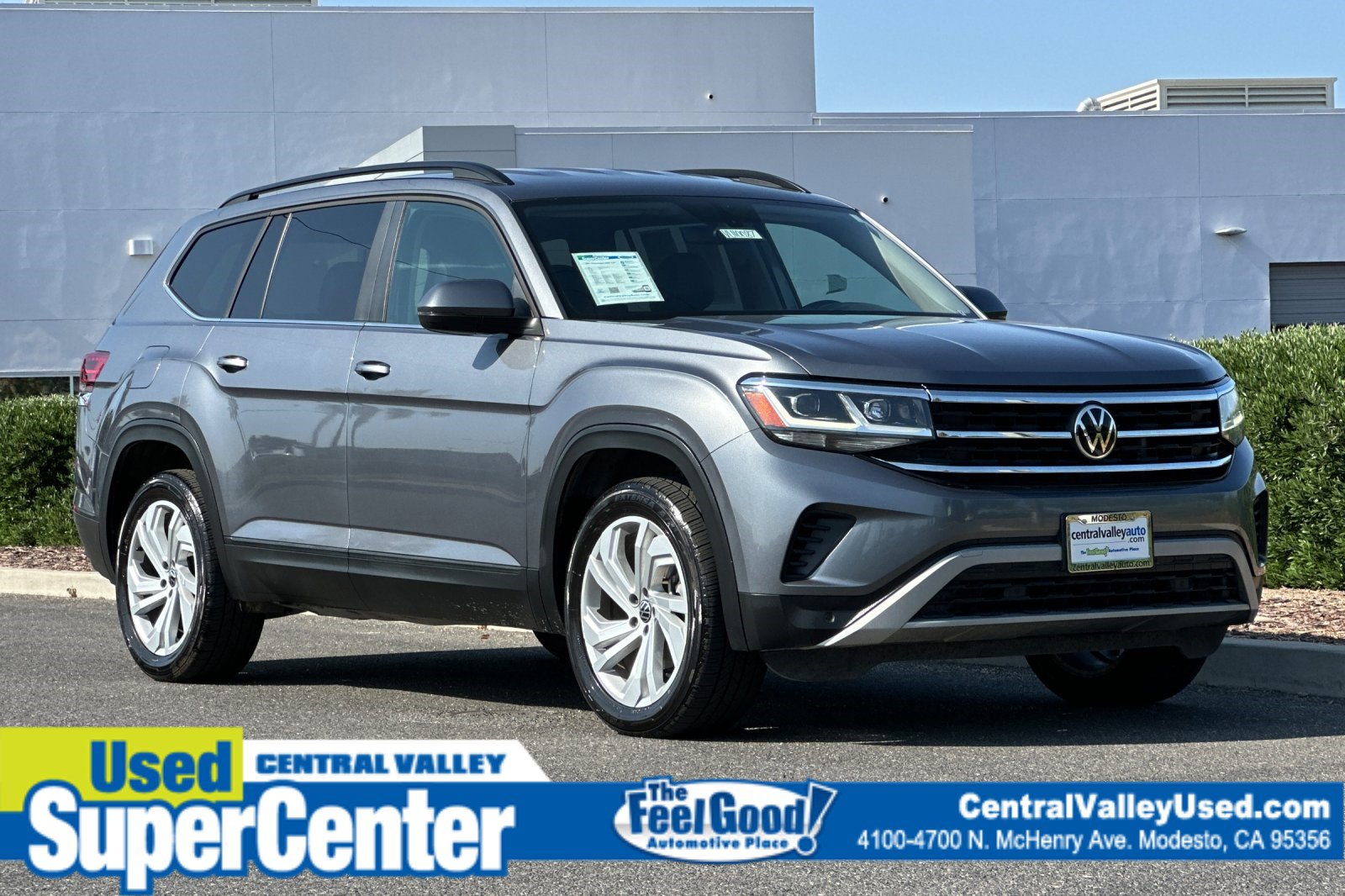 Used 2021 Volkswagen Atlas SE image 1