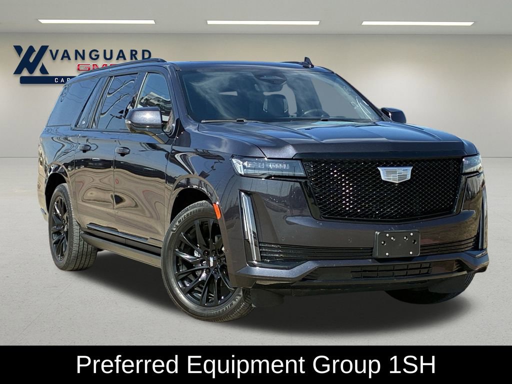 Used 2023 Cadillac Escalade ESV Sport Platinum w/ LPO, ONYX Package image 2