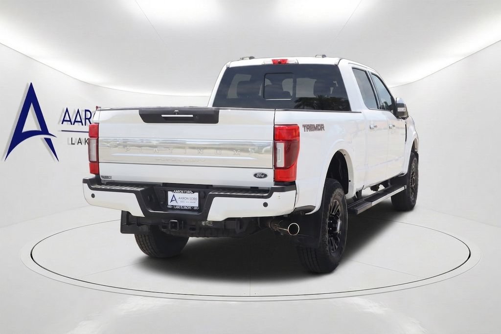 Used 2022 Ford F350 Platinum w/ Tremor Off-Road Package AWD/4WD image 4
