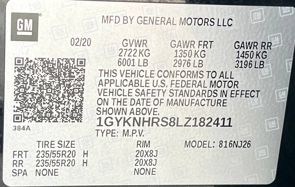 Used 2020 Cadillac XT5 Sportv w/ Platinum Package AWD/4WD image 45