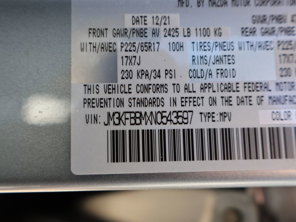 Used 2022 MAZDA CX-5 AWD 2.5 S w/ Select Package image 34