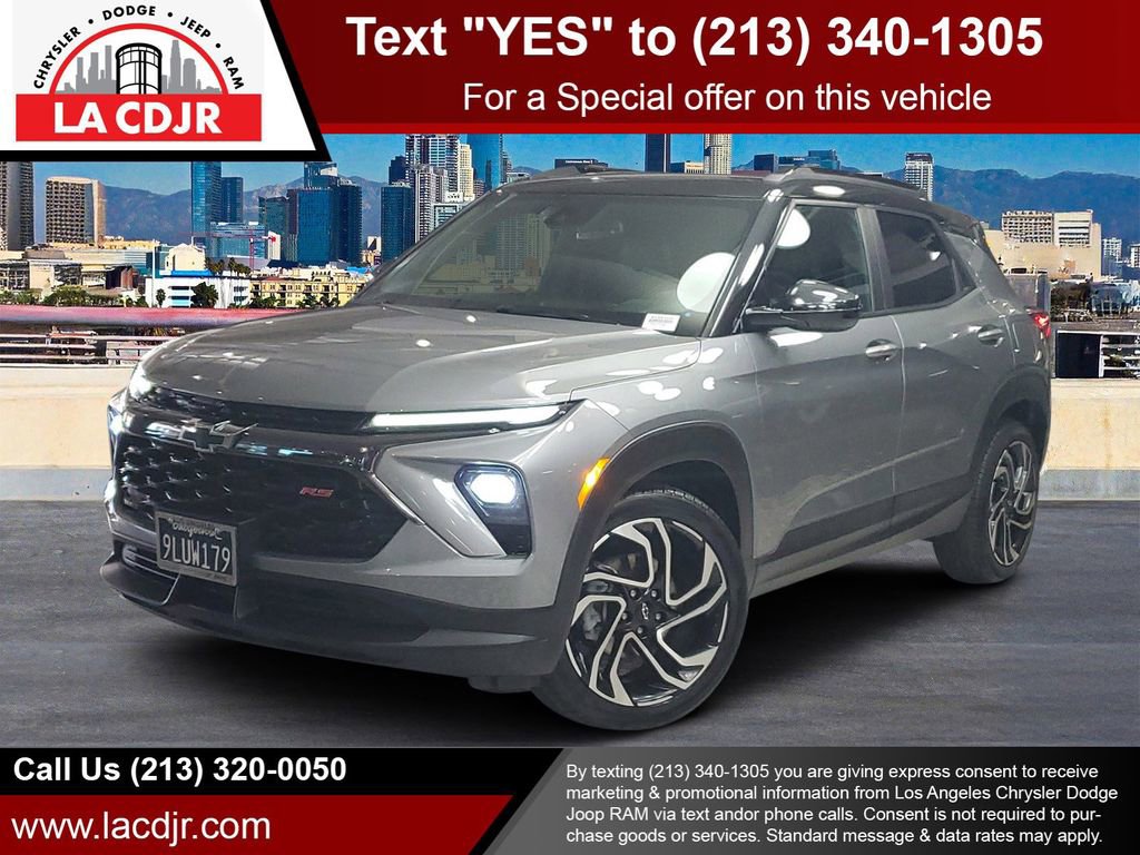 Used 2024 Chevrolet TrailBlazer RS w/ Convenience Package image 1