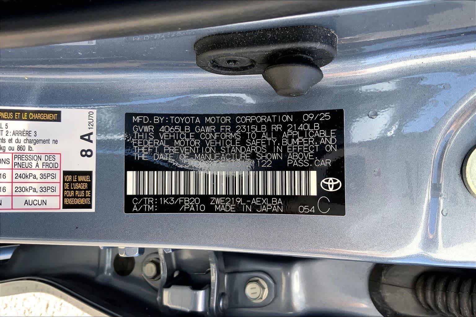 Used 2026 Toyota Corolla LE FWD image 36