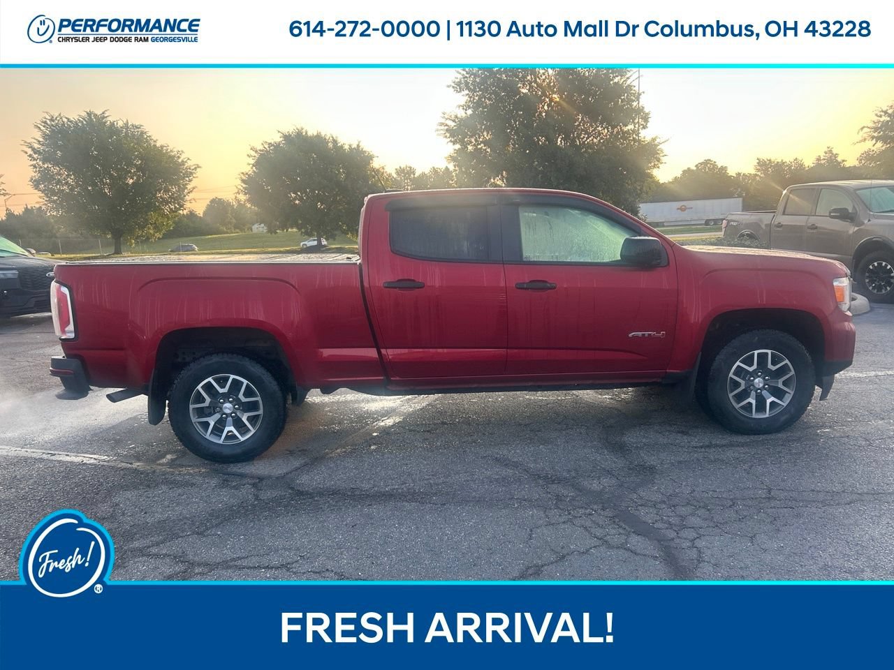 Used 2021 GMC Canyon AT4 w/ Driver Alert Package AWD/4WD image 3