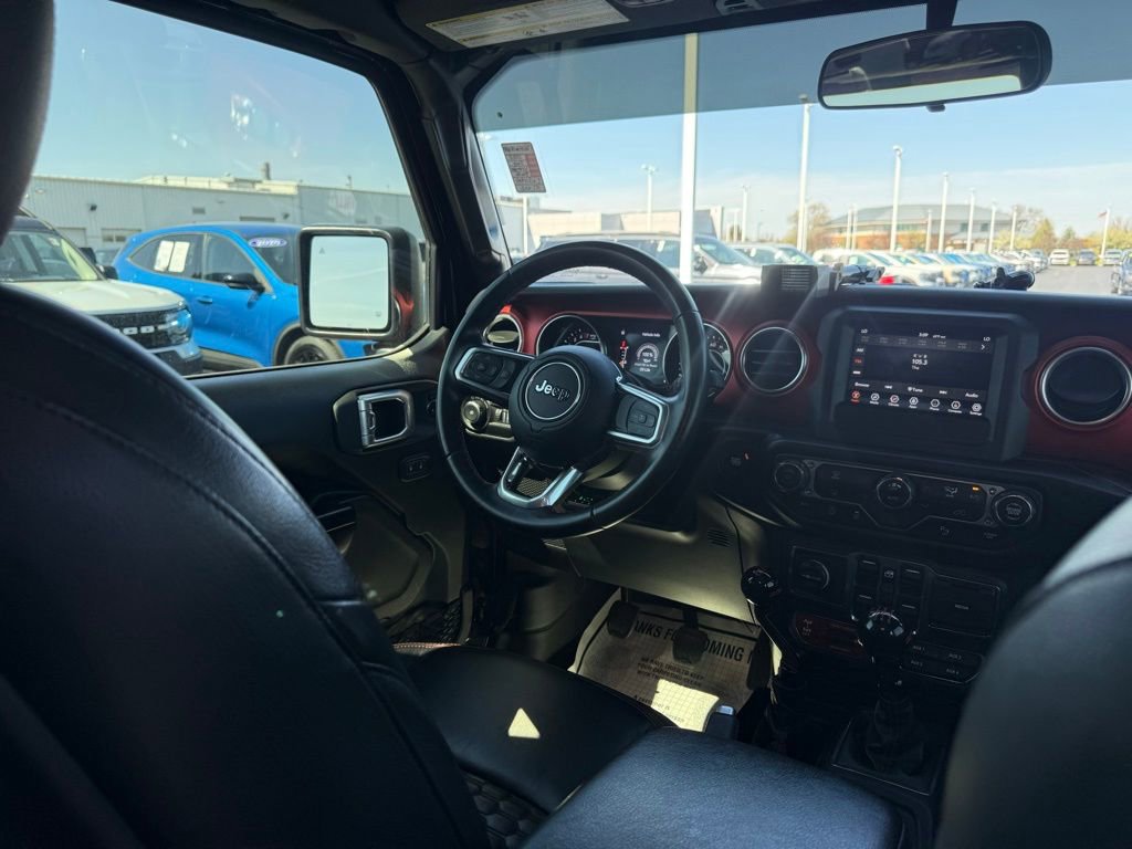 Used 2020 Jeep Wrangler Unlimited Rubicon w/ Steel Bumper Group AWD/4WD image 18