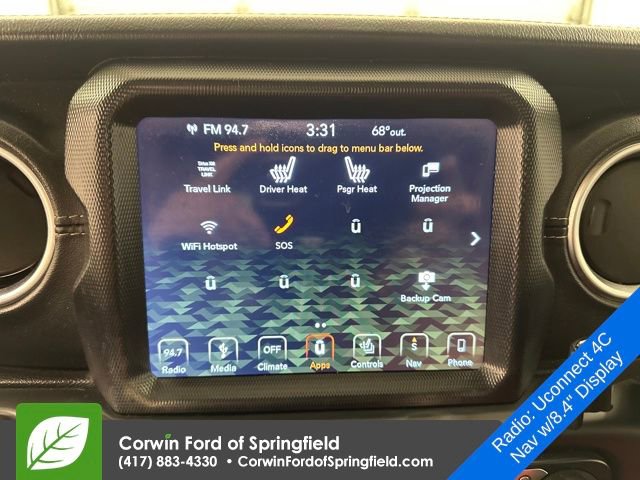 Used 2019 Jeep Wrangler Unlimited Sahara w/ Uconnect 4C Nav & Sound Group image 7