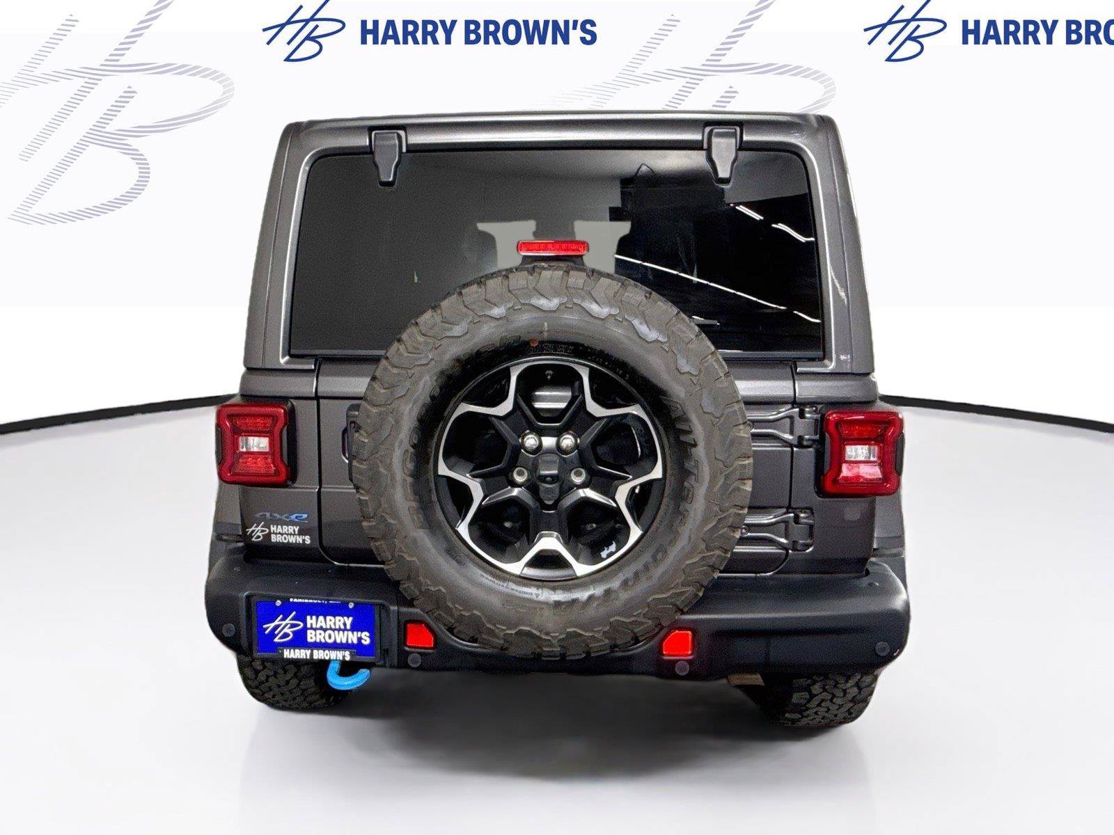 Used 2021 Jeep Wrangler Unlimited Rubicon 4xe w/ Steel Bumper Group AWD/4WD image 29