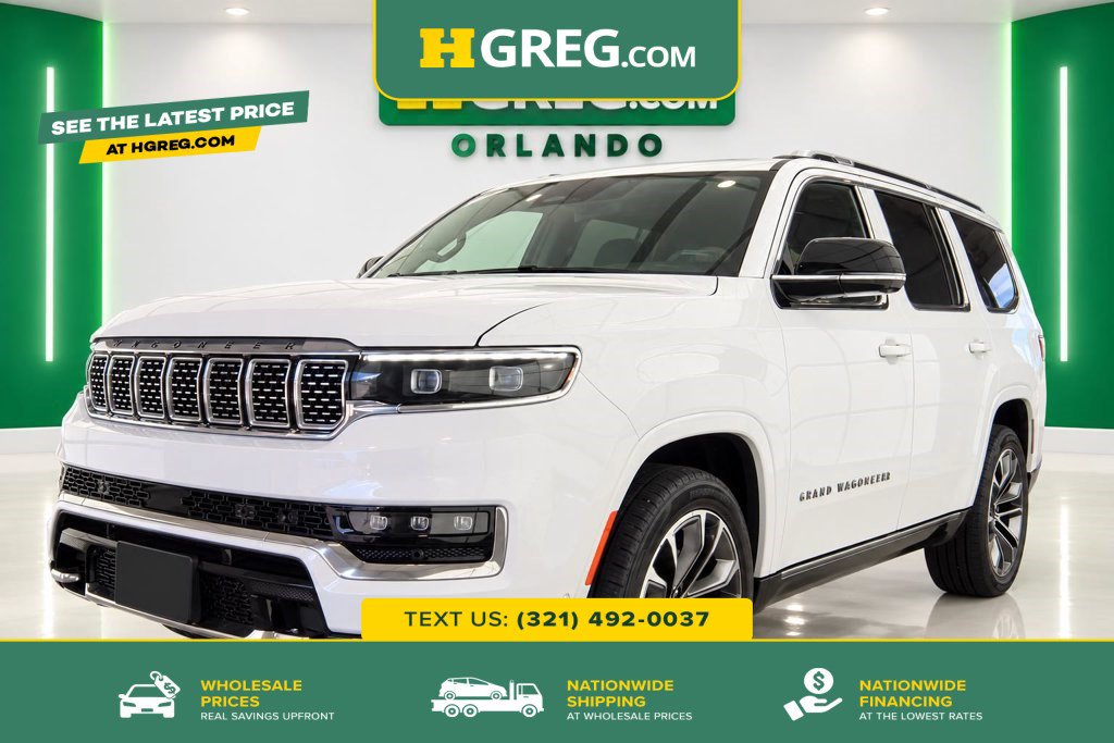 Used 2024 Jeep Grand Wagoneer Series III w/ HD Trailer Tow Package AWD/4WD image 1