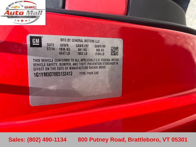 Used 2014 Chevrolet Corvette Stingray Convertible w/ 3LT Preferred Equipment Group RWD image 28