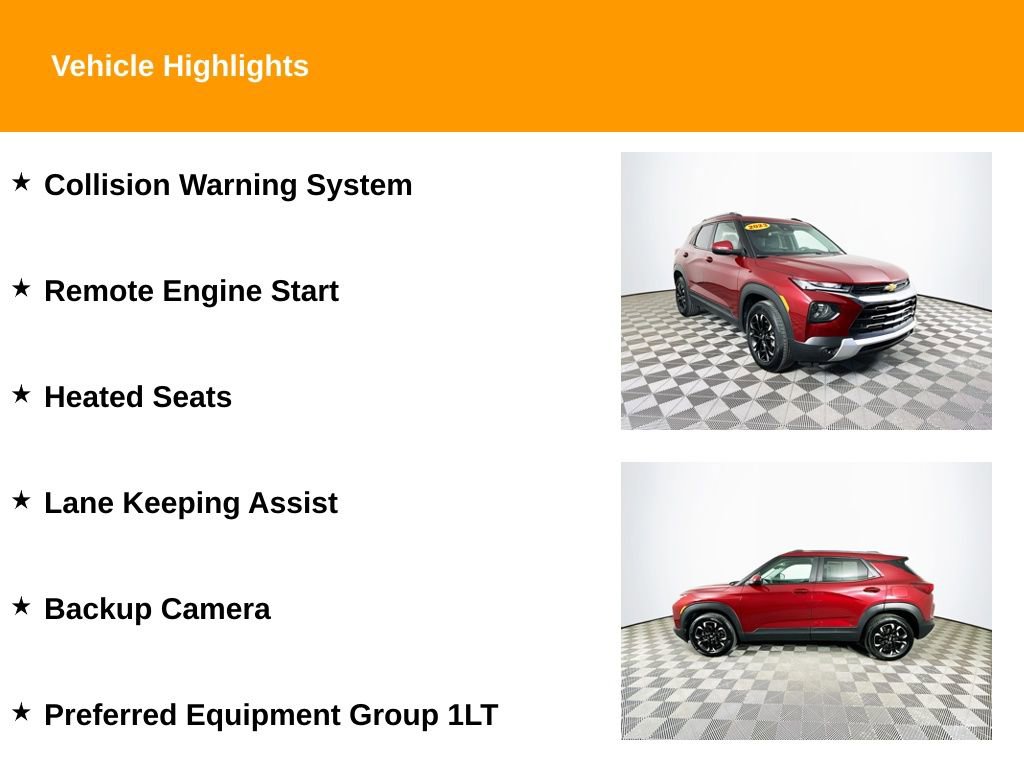 Used 2023 Chevrolet TrailBlazer LT image 2