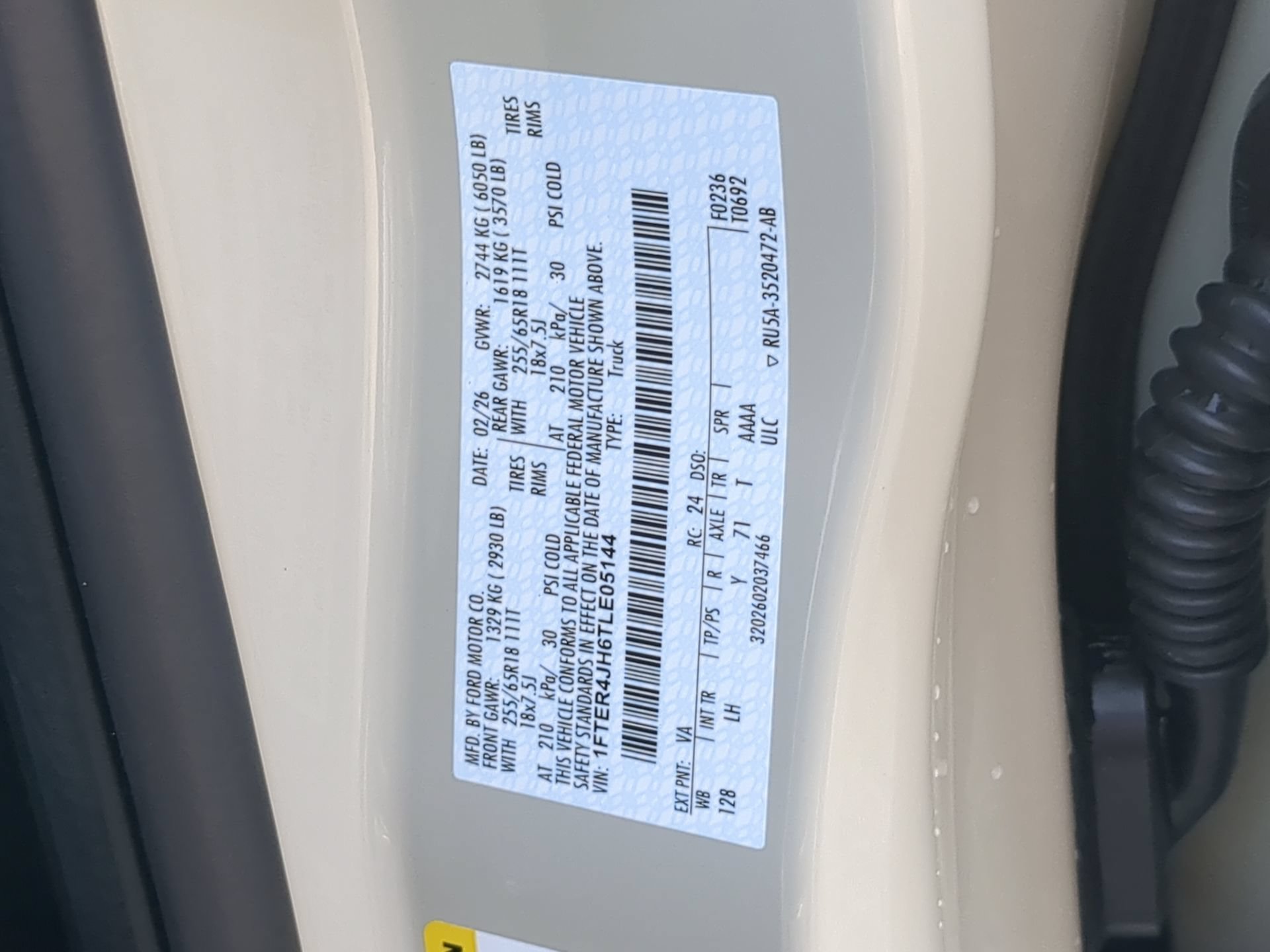 Used 2026 Ford Ranger Lariat RWD image 73