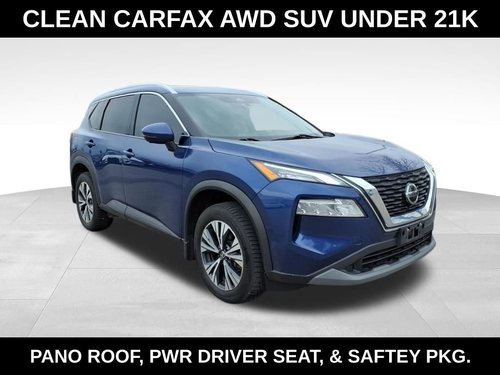 Used 2021 Nissan Rogue SV FWD image 1
