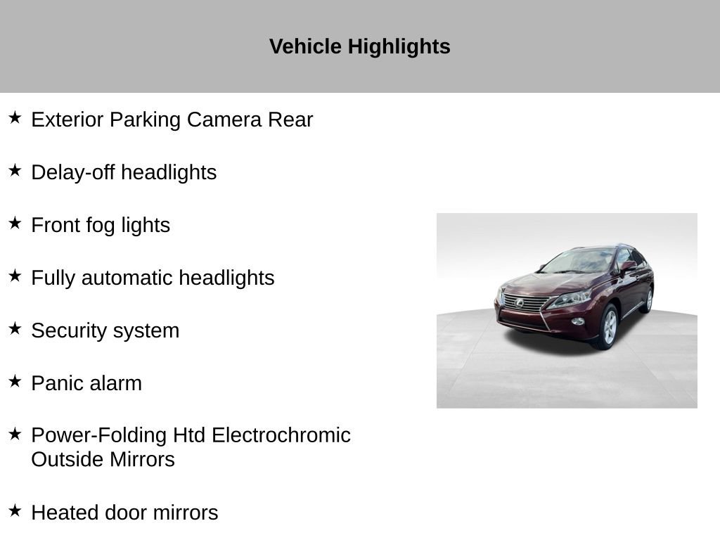 Used 2015 Lexus RX 350 AWD image 54