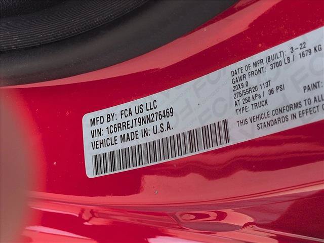 Used 2022 RAM 1500 Laramie w/ Laramie Southwest Edition RWD image 25