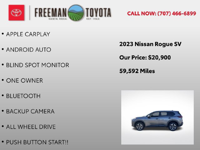Used 2023 Nissan Rogue SV AWD/4WD image 5