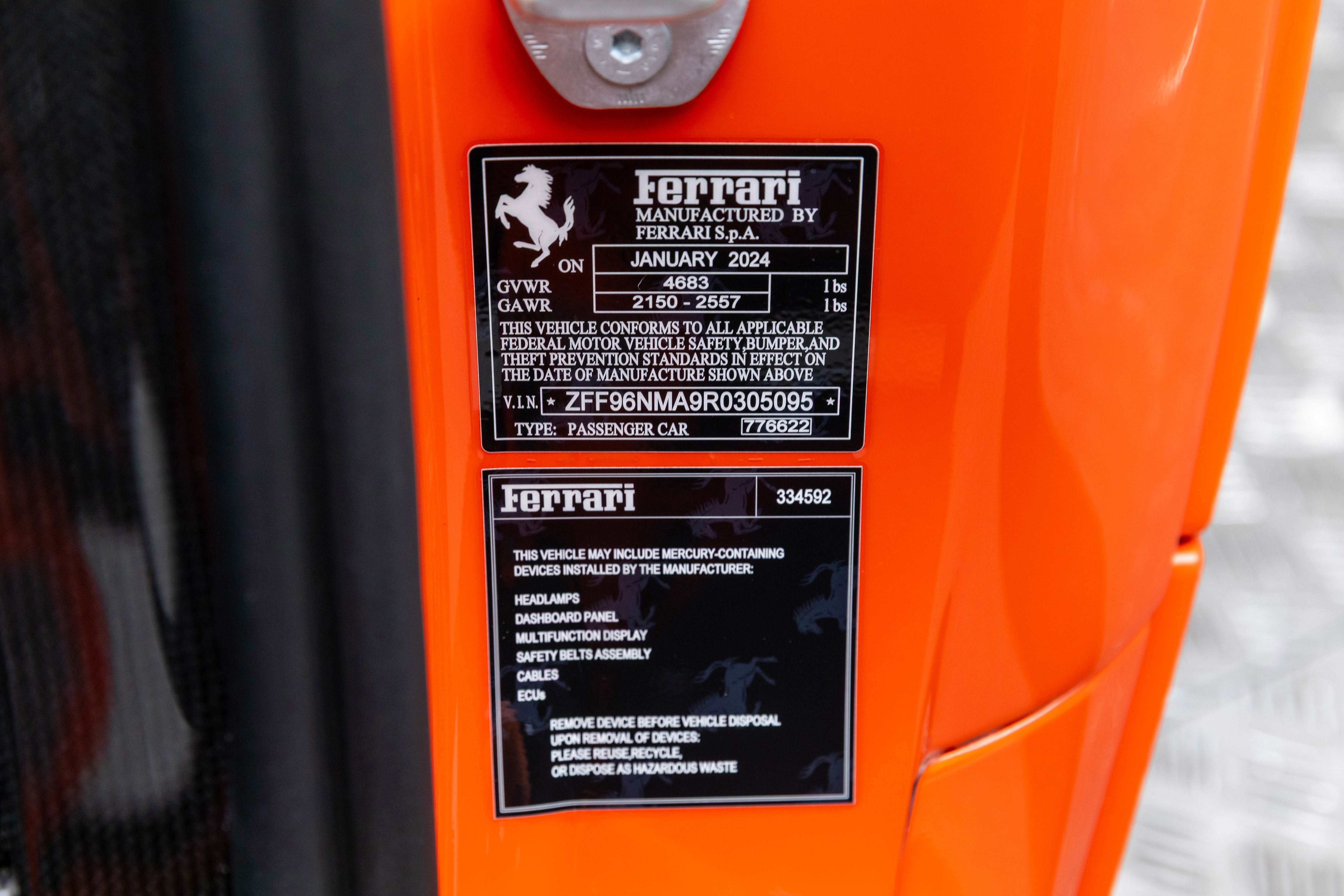 Certified 2024 Ferrari SF90 Spider image 18