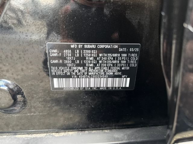 Certified 2025 Subaru Outback Onyx Edition image 18