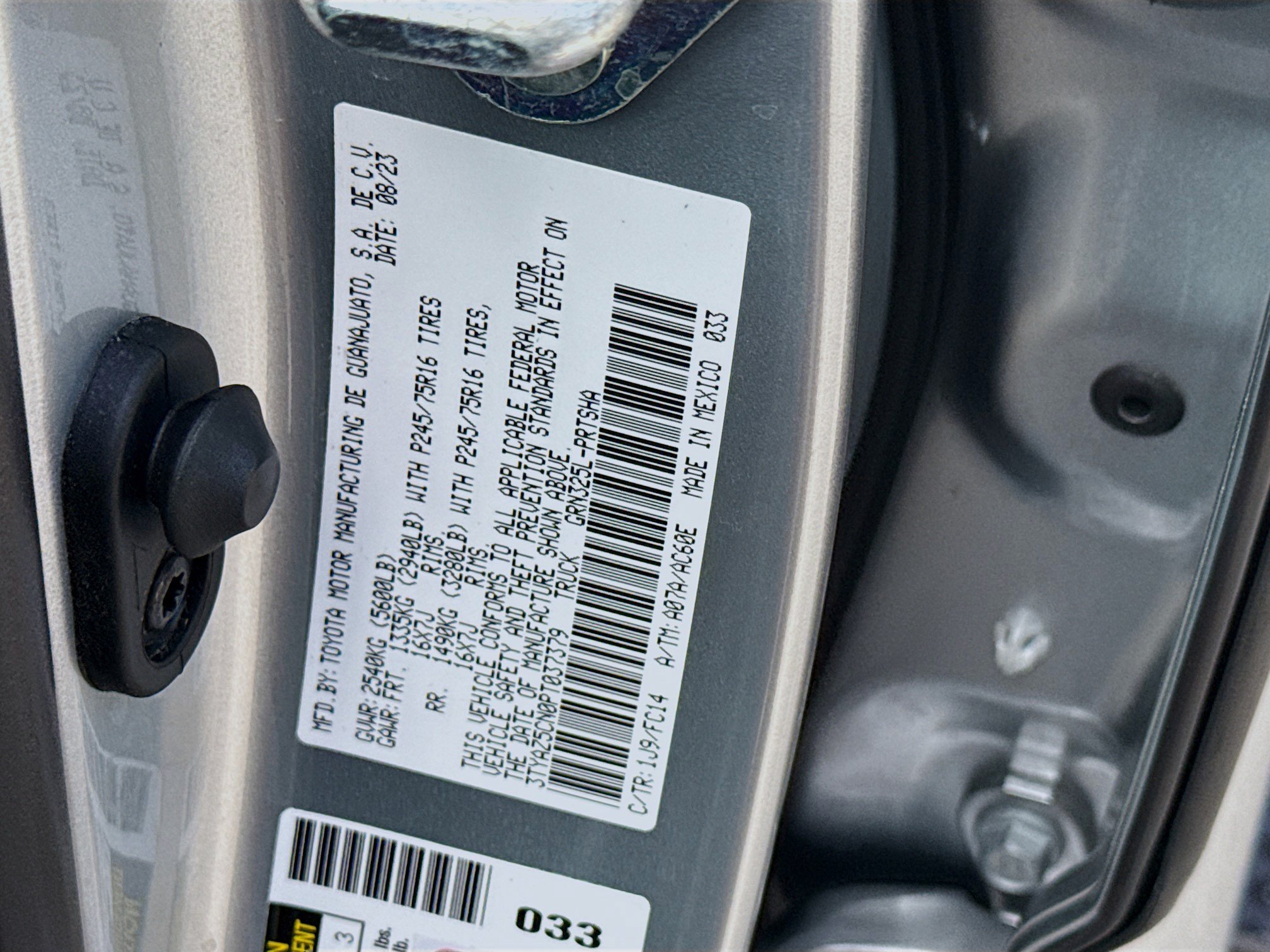 Used 2023 Toyota Tacoma SR5 RWD image 36