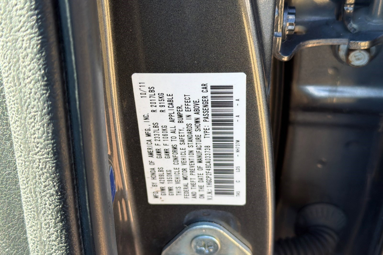 Used 2012 Honda Accord LX image 40