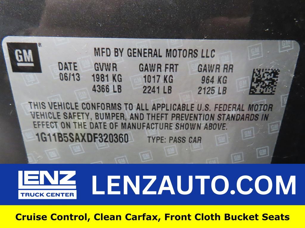 Used 2013 Chevrolet Malibu LS w/ Protection Package image 53