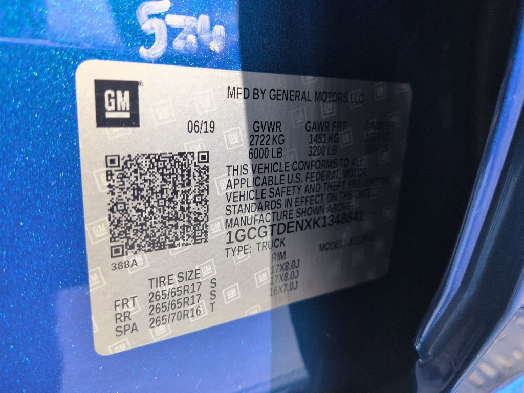 Used 2019 Chevrolet Colorado Z71 AWD/4WD image 29