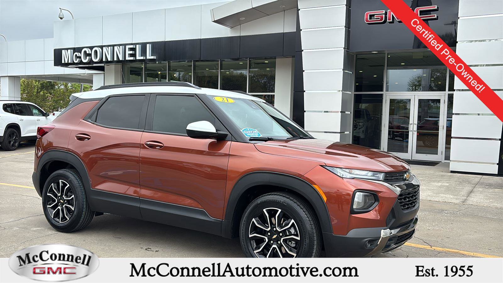 Used 2021 Chevrolet TrailBlazer ACTIV w/ Technology Package image 1
