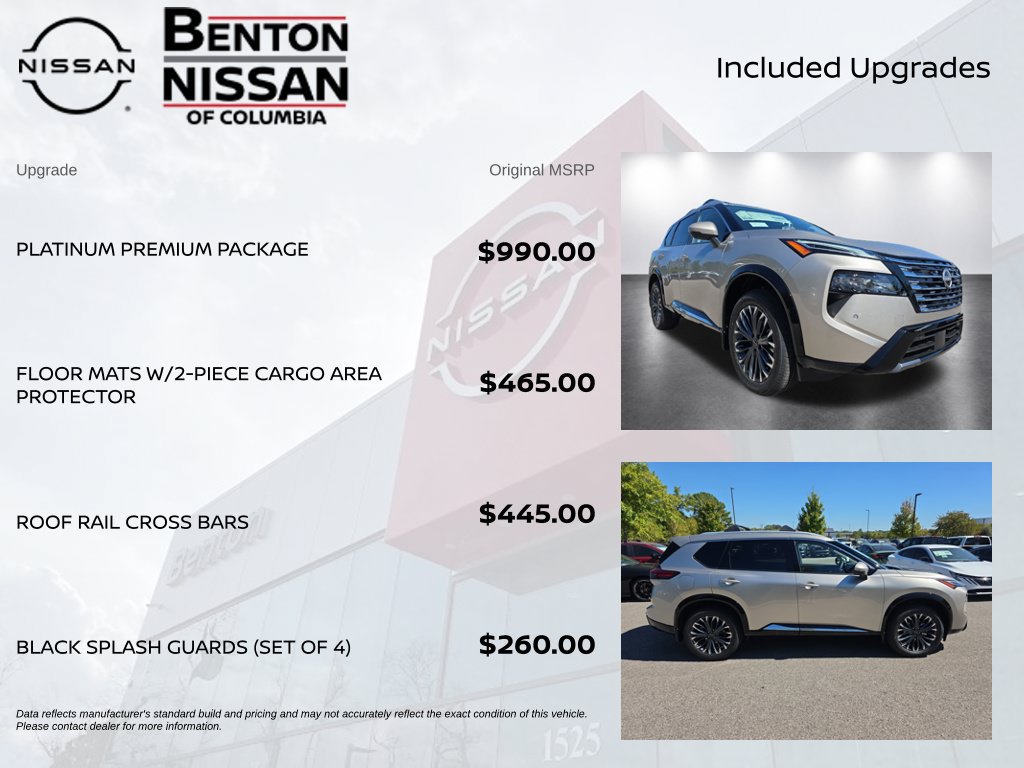 New 2026 Nissan Rogue Platinum w/ Platinum Premium Package AWD/4WD image 7