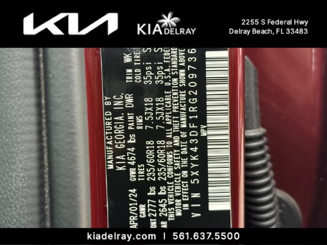 Certified 2024 Kia Sportage SX FWD image 37