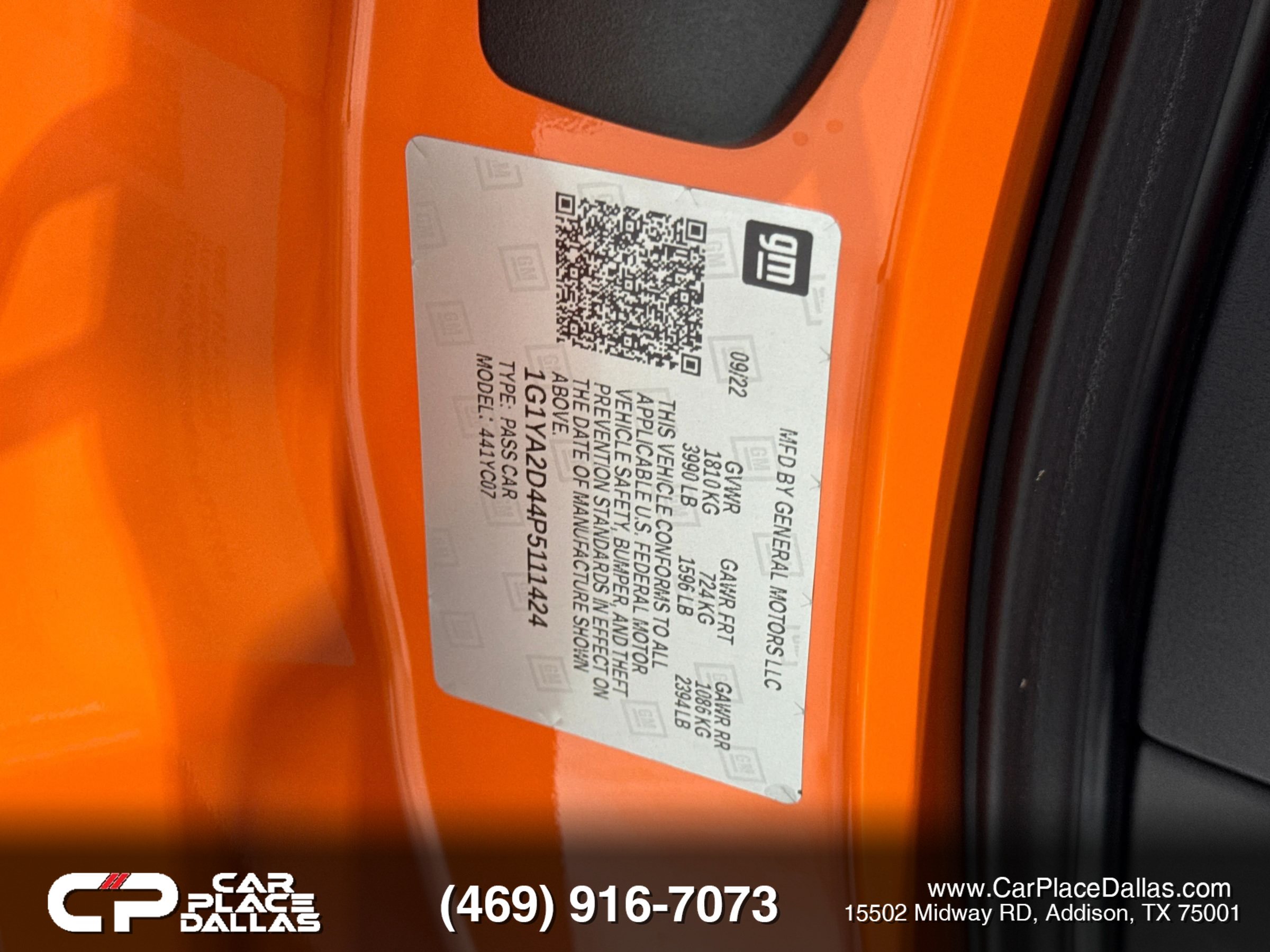 Used 2023 Chevrolet Corvette Stingray Coupe w/ 1LT RWD image 42