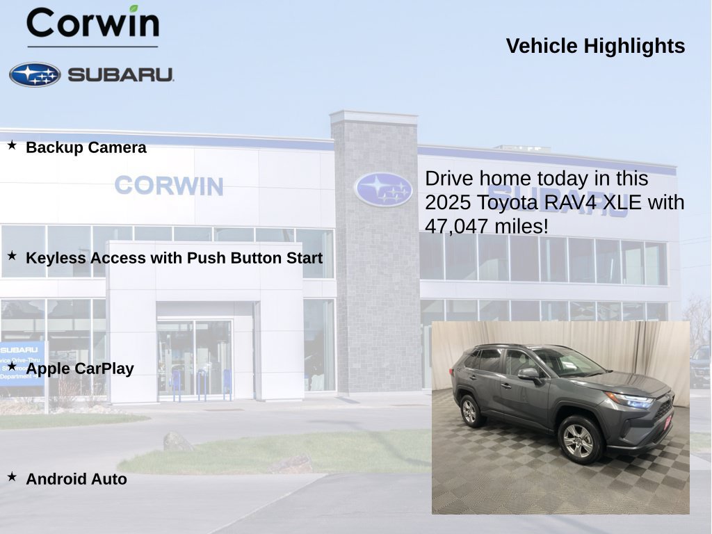 Used 2025 Toyota RAV4 XLE AWD/4WD image 6