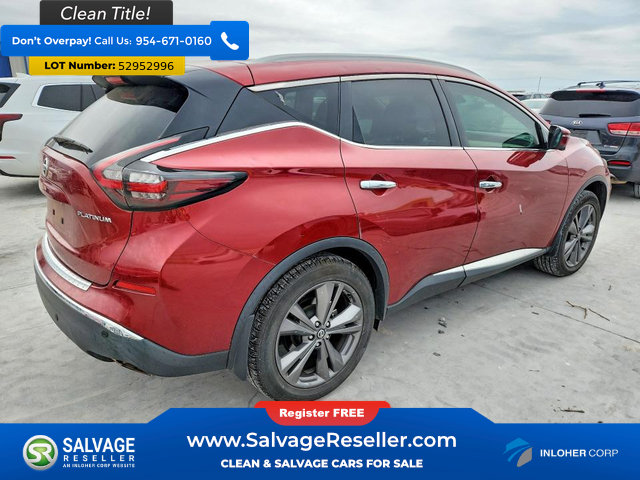 Used 2020 Nissan Murano Platinum w/ Cargo Package FWD image 4