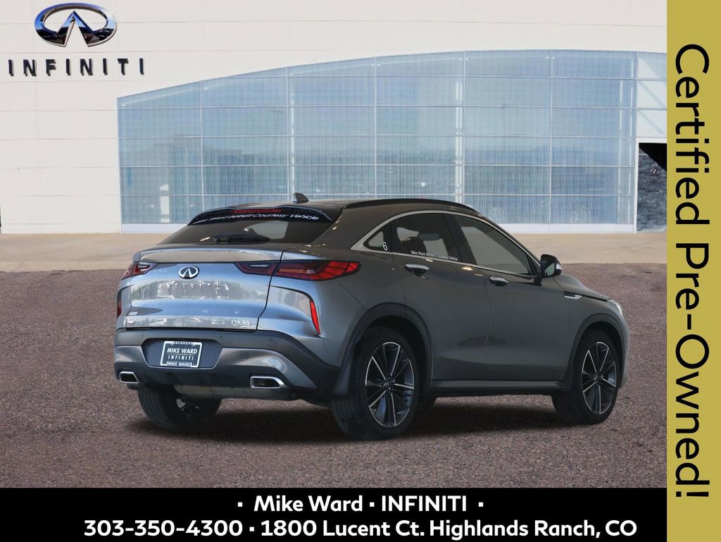 Certified 2025 INFINITI QX55 Luxe w/ Cargo Package AWD/4WD image 6