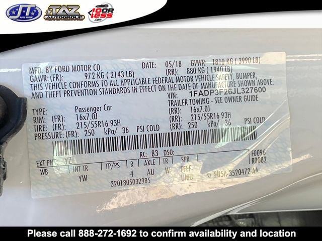 Used 2018 Ford Focus SE image 17