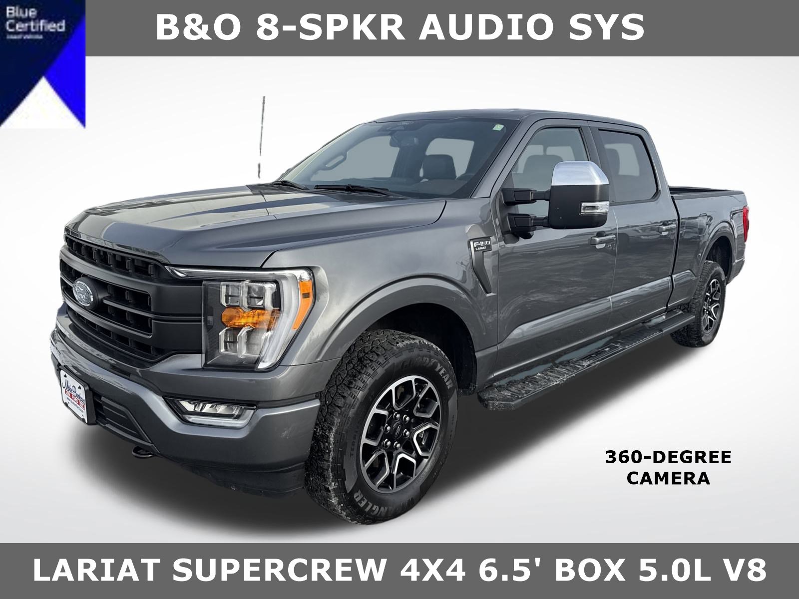 Certified 2022 Ford F150 Lariat w/ Max Trailer Tow Package image 1