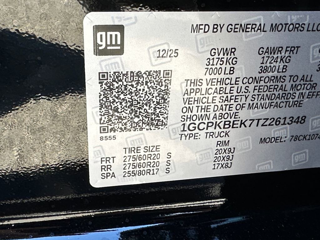 New 2026 Chevrolet Silverado 1500 Custom w/ Turbomax Blackout Package image 23