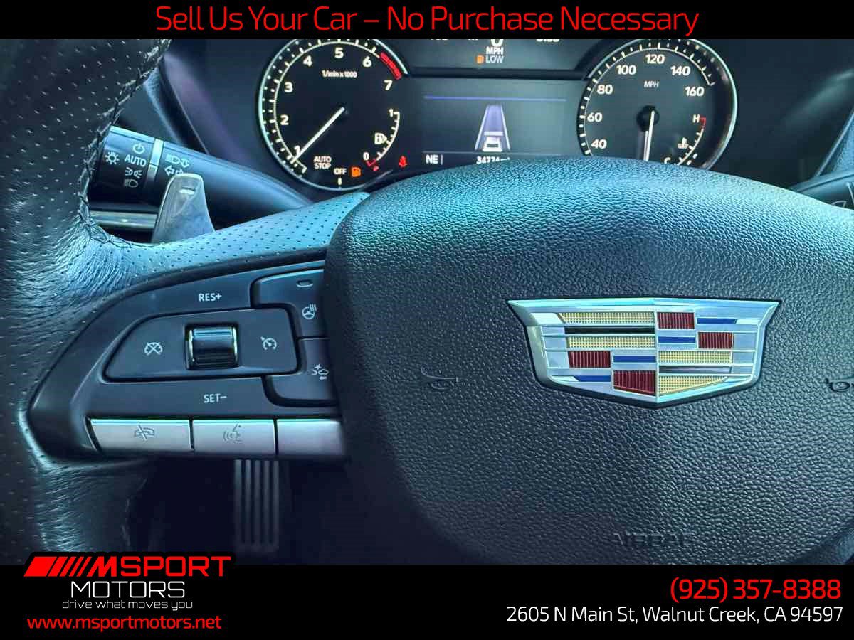 Used 2023 Cadillac CT4 Sport w/ Climate Package RWD image 17