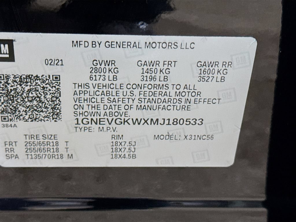 Used 2021 Chevrolet Traverse LT AWD/4WD image 33